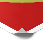 クリスマスの巨大ポスタープリント ポスター (角)