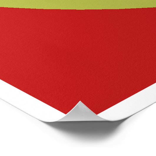 クリスマスの巨大ポスタープリント ポスター (角)