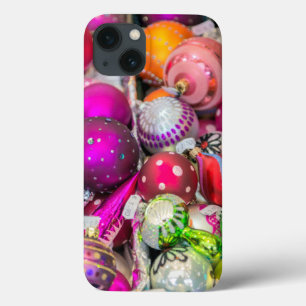 クリスマスの市場の伝統的なガラスオーナメント iPhone 13ケース