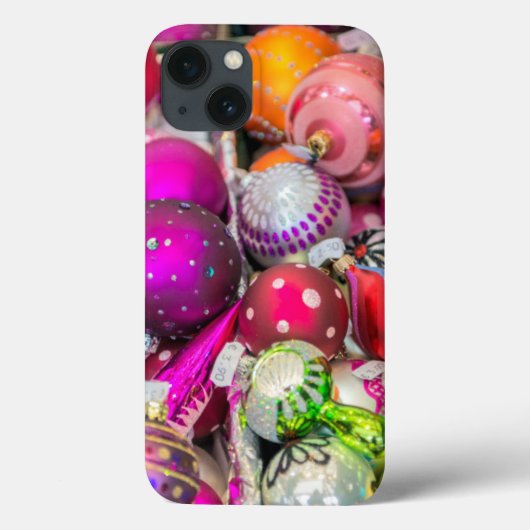 クリスマスの市場の伝統的なガラスオーナメント Case-Mate iPhoneケース (裏面)
