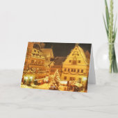 クリスマスの市場ドイツ シーズンカード (裏面)