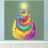 クリスマスの希望と絆 キャンバスプリント (インサイチュ (ウッドフロア))