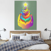 クリスマスの希望と絆 キャンバスプリント (インサイチュ (寝室))