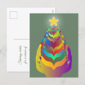 クリスマスの希望と絆 シーズンポストカード (正面/裏面)