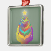 クリスマスの希望と絆 メタルオーナメント (左)