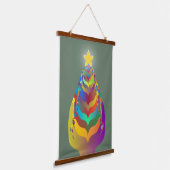 クリスマスの希望と絆 吊り下げ型タペストリー (傾斜あり)