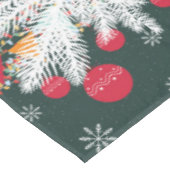 クリスマスの常緑の喜び テーブルクロス (アングル)