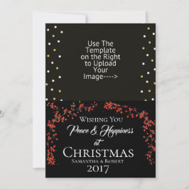 クリスマスの平和と幸福を祈る –  シーズンカード