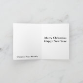 クリスマスの平和曼荼羅カード2 シーズンカード (内部)