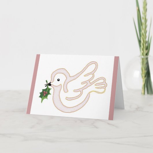 クリスマスの平和 シーズンカード (正面)