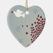 クリスマスの平和 セラミックオーナメント (右)