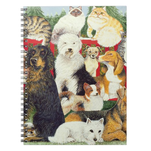 クリスマスの平和 ノートブック (正面)