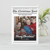 クリスマスの年の総まとめ新聞 シーズンカード (スタンド正面)