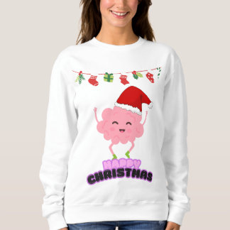 クリスマスの幸せ スウェットシャツ