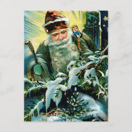 クリスマスの幸運を祈ります シーズンポストカード