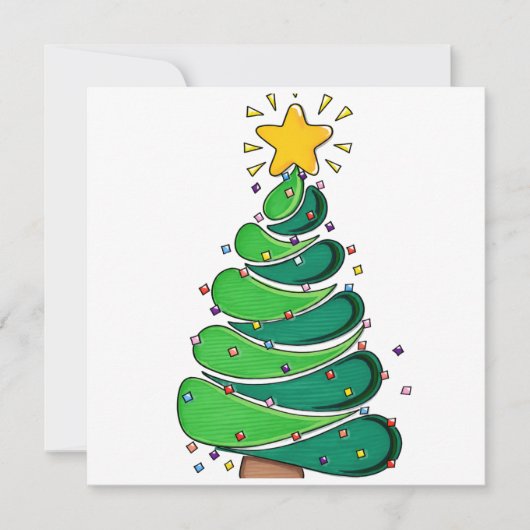 クリスマスの幻想 カード (正面)