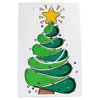 クリスマスの幻想 ミディアムペーパーバッグ