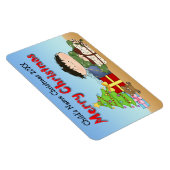 クリスマスの幼児ボーイフレックス磁石 マグネット (右側)