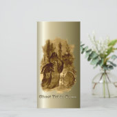 クリスマスの幽霊たち – クリスマスキャロル シーズンカード (スタンド正面)