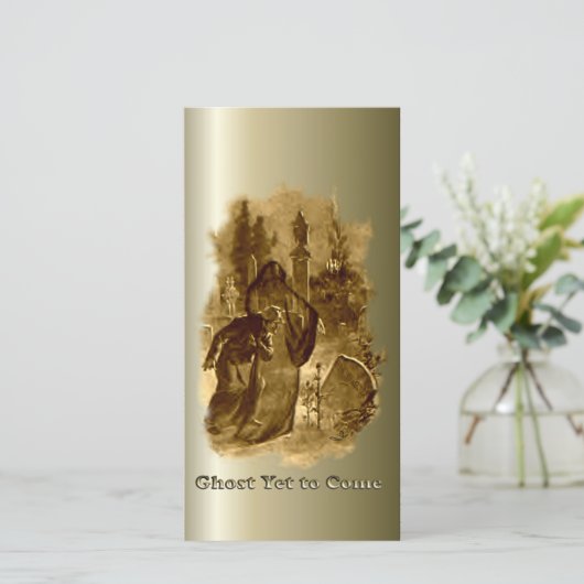 クリスマスの幽霊たち – クリスマスキャロル シーズンカード (スタンド正面)