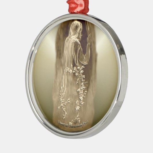 クリスマスの幽霊たち – クリスマスキャロル メタルオーナメント (左)