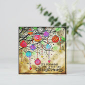 クリスマスの引用文に シーズンカード (スタンド正面)