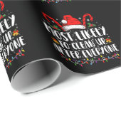 クリスマスの後に片付けそうな方が多い ラッピングペーパー (ロールコーナー)