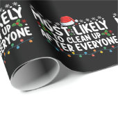 クリスマスの後に片付けそうな方が多い ラッピングペーパー (ロールコーナー)