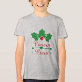 クリスマスの従兄弟・従姉妹の仲間 トライブレンドTシャツ (正面)
