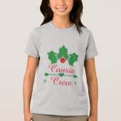 クリスマスの従兄弟・従姉妹の仲間 トライブレンドTシャツ (正面)