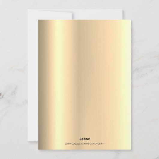 クリスマスの心地よいと喜びの良い知らせを台本にする シーズンカード (裏面)