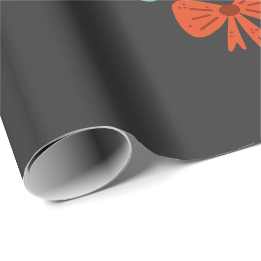 クリスマスの応援が多すぎるようなものはない ラッピングペーパー (ロールコーナー)