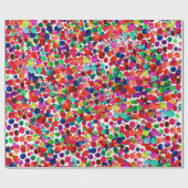 クリスマスの応援の包装紙 ラッピングペーパー (フラット)