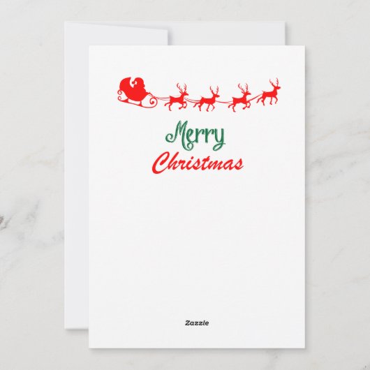 クリスマスの応援カードを広げる最も最高のな方法 シーズンカード (裏面)