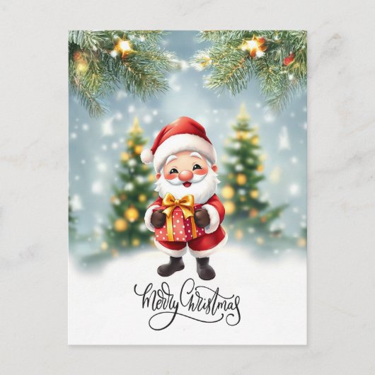 クリスマスの応援 シーズンポストカード (正面)