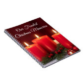 クリスマスの思い出のノート ノートブック (右側)