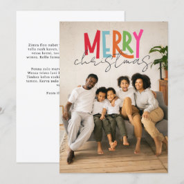クリスマスの思い出の写真 シーズンカード