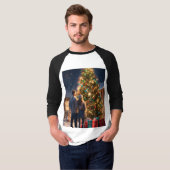 「クリスマスの思い出を一緒に作ること Tシャツ (正面フル)