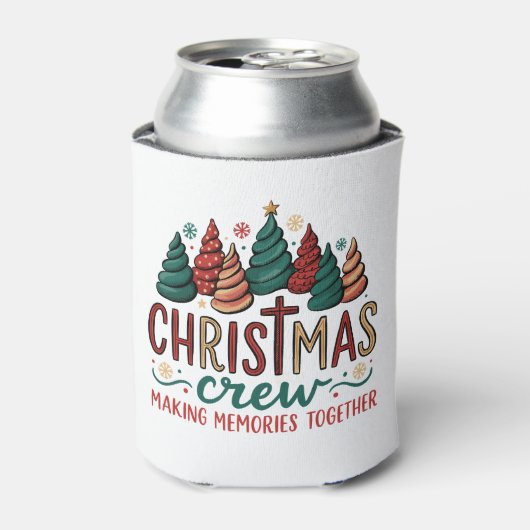 クリスマスの思い出を紡ぐ仲間たち クロス 缶クーラー (缶正面)