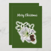 クリスマスの思い出 シーズンカード (正面/裏面)