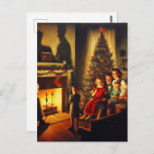 クリスマスの恐怖 ポストカード (正面/裏面)