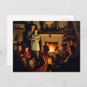 クリスマスの恐怖 ポストカード (正面/裏面)