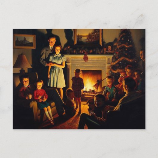 クリスマスの恐怖 ポストカード (正面)