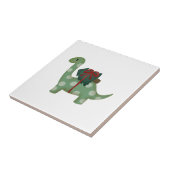 クリスマスの恐竜 タイル (側面)