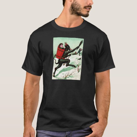 クリスマスの悪童狩り 雪のクリスマス Tシャツ (正面)
