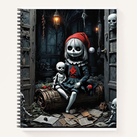 クリスマスの悪魔 ノートブック (正面)