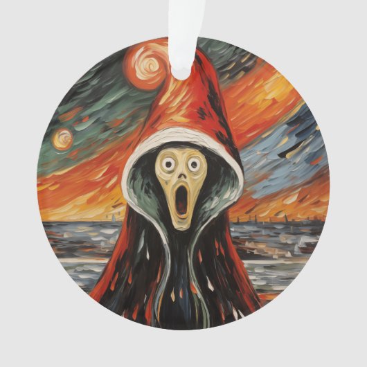 クリスマスの悲鳴 オーナメント (正面)