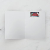 クリスマスの悲鳴 カード (内部)