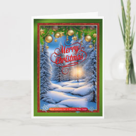 クリスマスの情景 カード