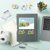 クリスマスの情景 シール (iPadカバー)